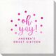Confetti Dots Oh Yay! Bamboo Luxe Napkins Image 4 of 5